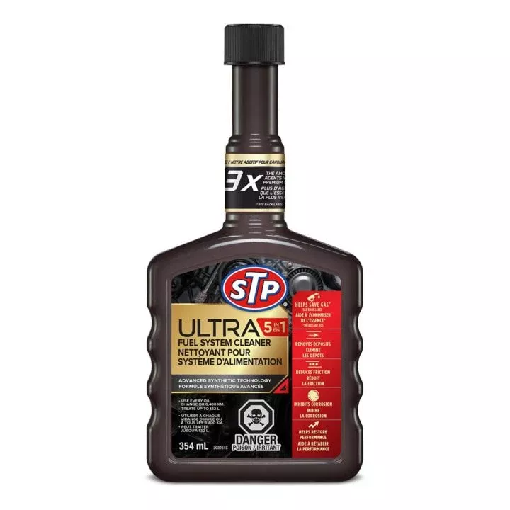 0388019 STP Ultra 5-in-1 Fuel System Cleaner, 354-mL