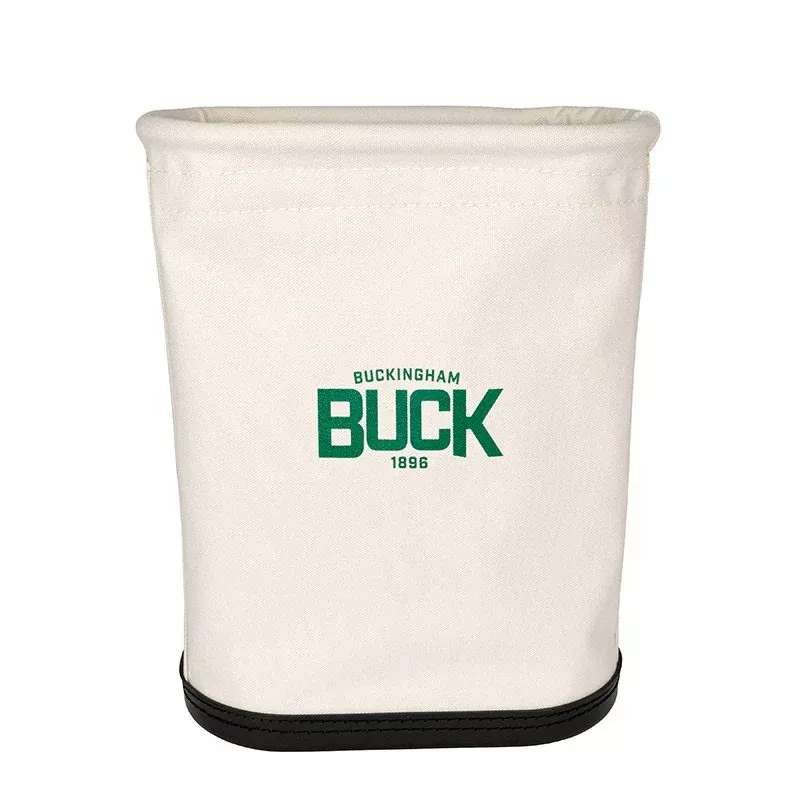 14” x 6.5” Canvas Bucket with 6 Inside Pockets – 12167