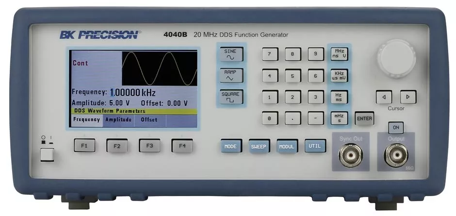 20 Mhz DDS Sweep Function Generator, Gate and Burst Mode