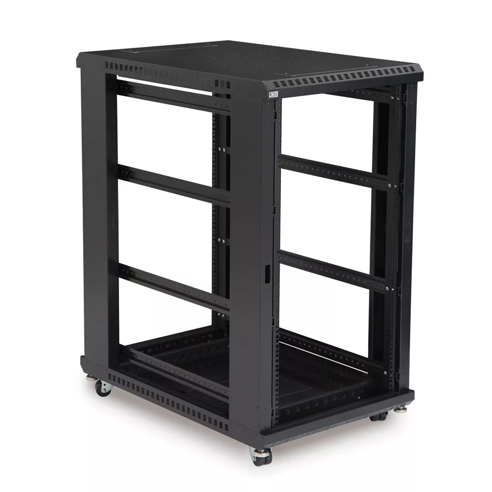 22U LINIER Server Cabinet - No Doors/No Side Panels - 36" Depth