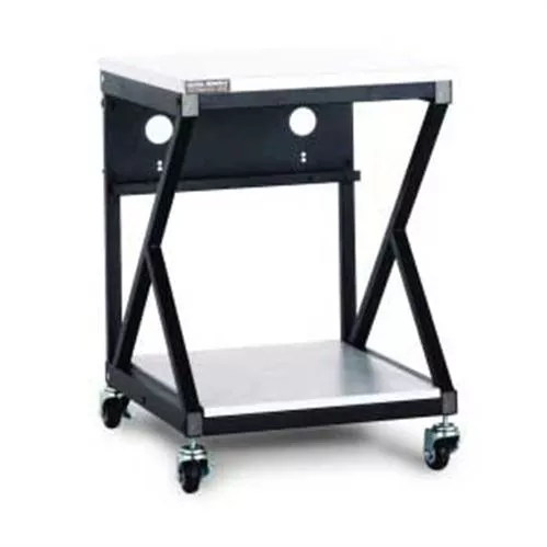 24" Performance 300 Series LAN Station-Folkstone/Work Bench with Full Bottom Shelf No Upper Shelving