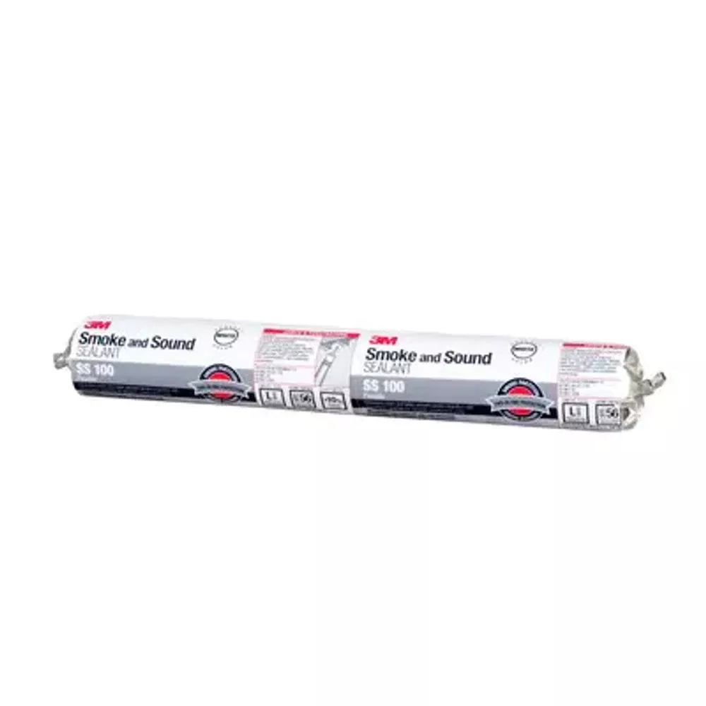 3M Smoke and Sound Sealant SS-100, White, 20 fl oz Sausage Pack, 12/Case