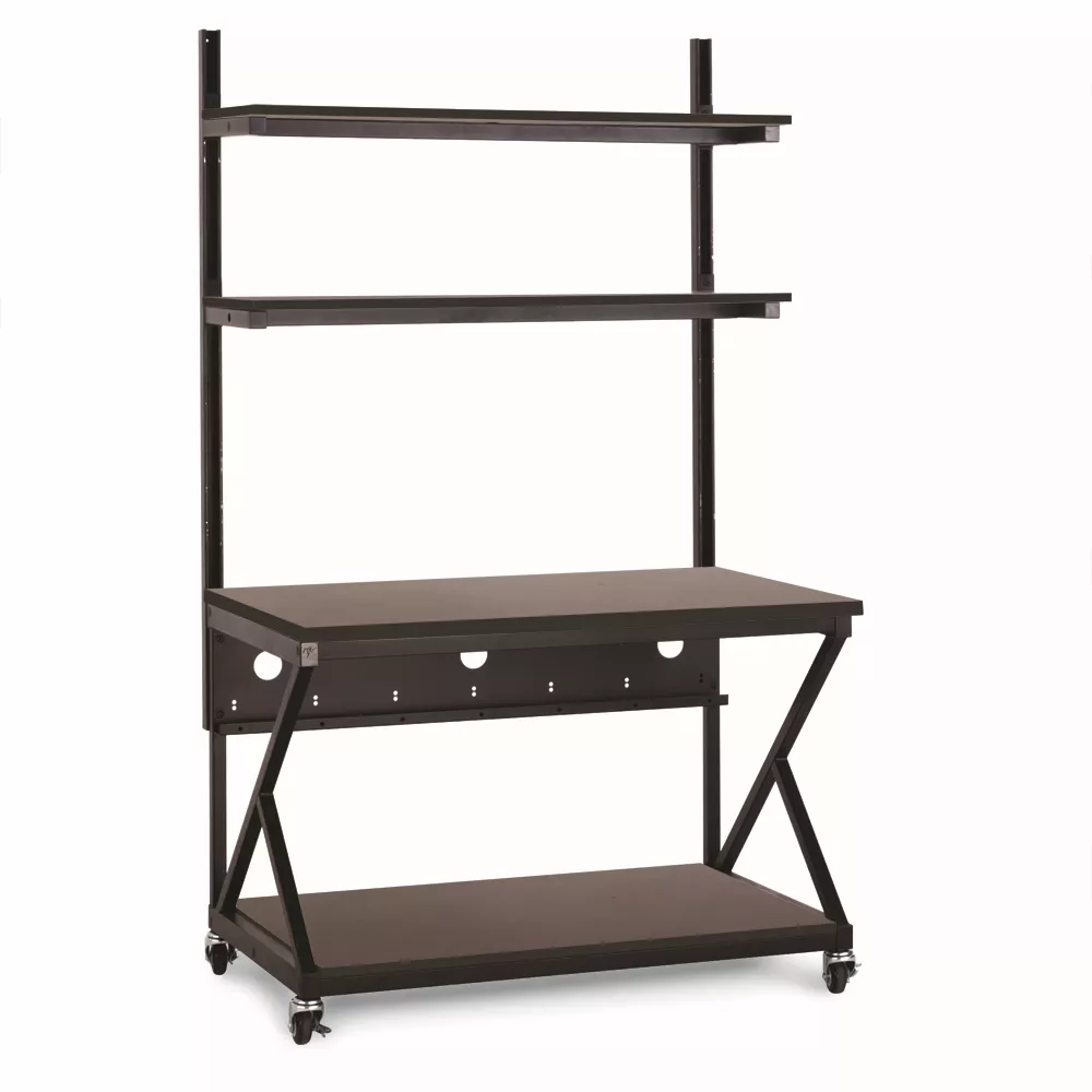 48" Performance 200 Series LAN Station - African Mahogany