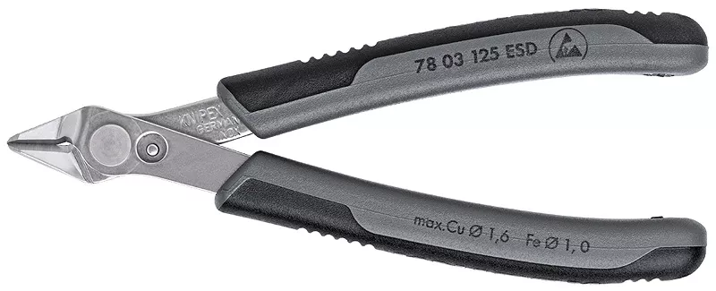 5" Electronics Super Knips - ESD Handles