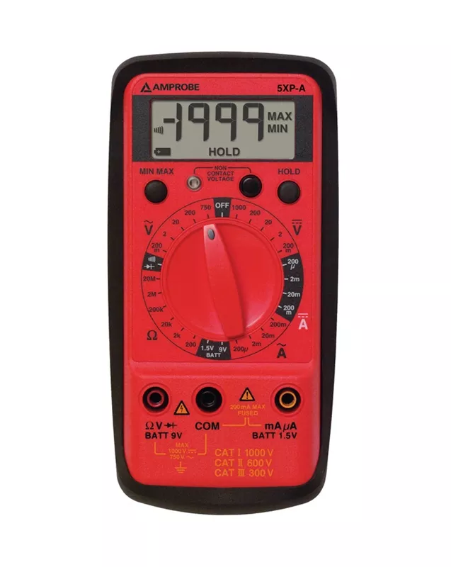 5XP-A AC/DC Compact Digital Multimeter with VolTect