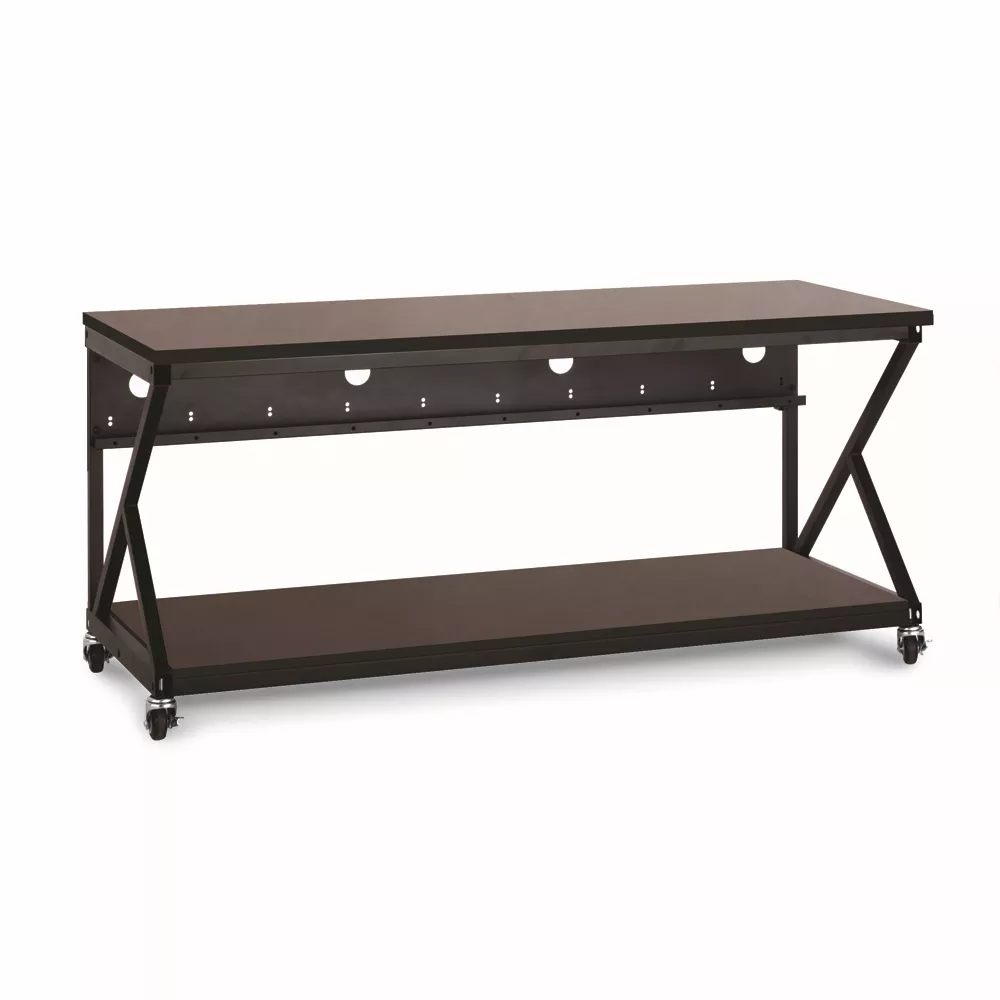 72" Performance 300 Series LAN Station - African Mahogany