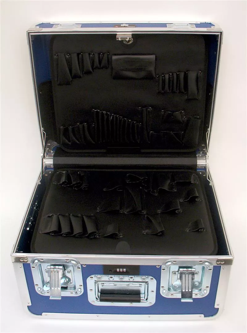 757THBLU-CB GUARDSMAN ATA TOOL CASE WITH WHEELS AND TELESCOPING HANDLE, BLUE