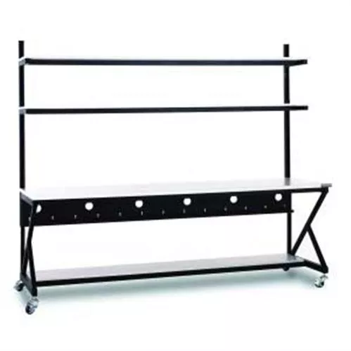 96" Performance 100 Series LAN Station -Folkstone / Work Bench