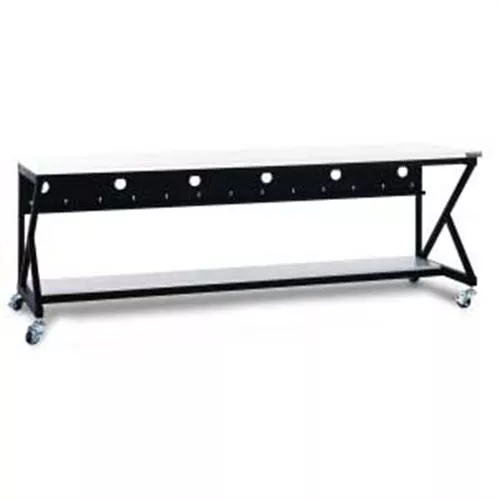 96" Performance 400 Series LAN Station - Folkstone / Work Bench No Upper Shelving