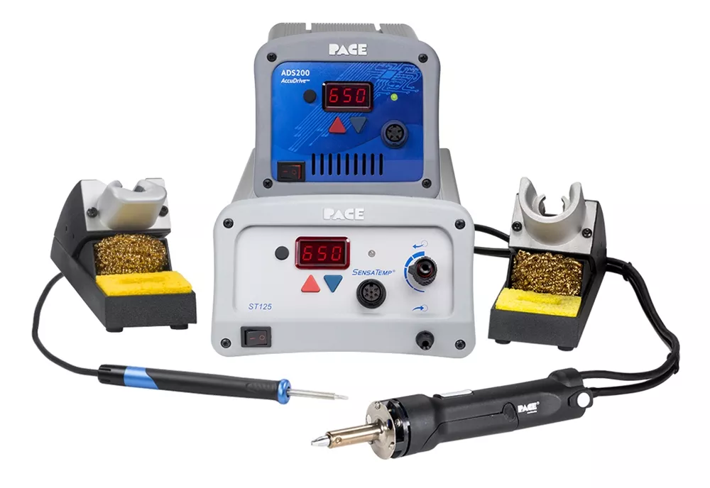 ADS200 & ST125 Soldering and Rework Bundle w/ 2 Handpieces; TD-200, SX-100 and Tips