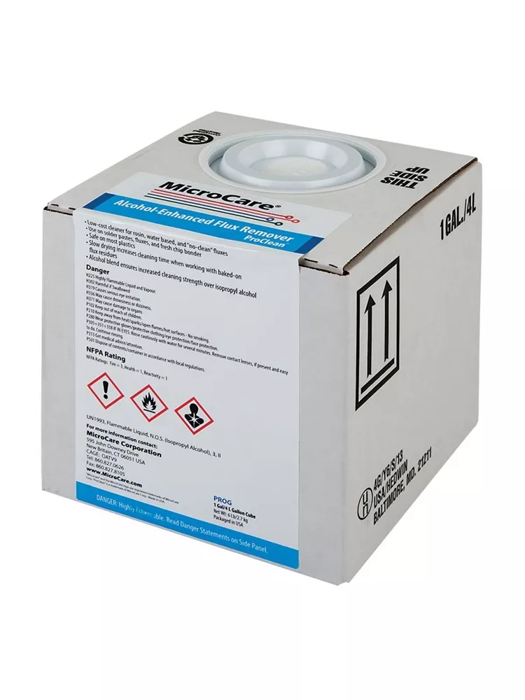 Alcohol-Enhanced Flux Remover - ProClean™ 1-gallon - 3.9L mini-cubitainer