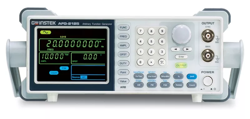 Arbitrary Function Generator 0.1Hz - 5/12/25 MHz AFG-2100 Series