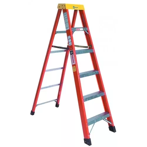 Bauer 10' Fiberglass Stepladder Type IA 300 lb. Rated 30410