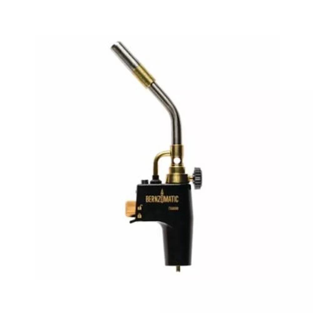 Bernzomatic Max Performance Torch Head, Propane & MAPP, Self-Lighting, Swirl Flame Tip 189-361530