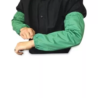 Best Welds FR Sateen Sleeves, 18" L, Green CA-340-18