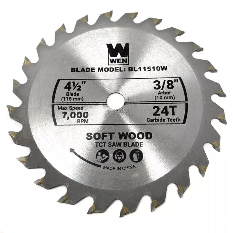 [BL11510W] Blade, Tct, 115Mm (24T) (3/8" Arbor) for WEN 3625