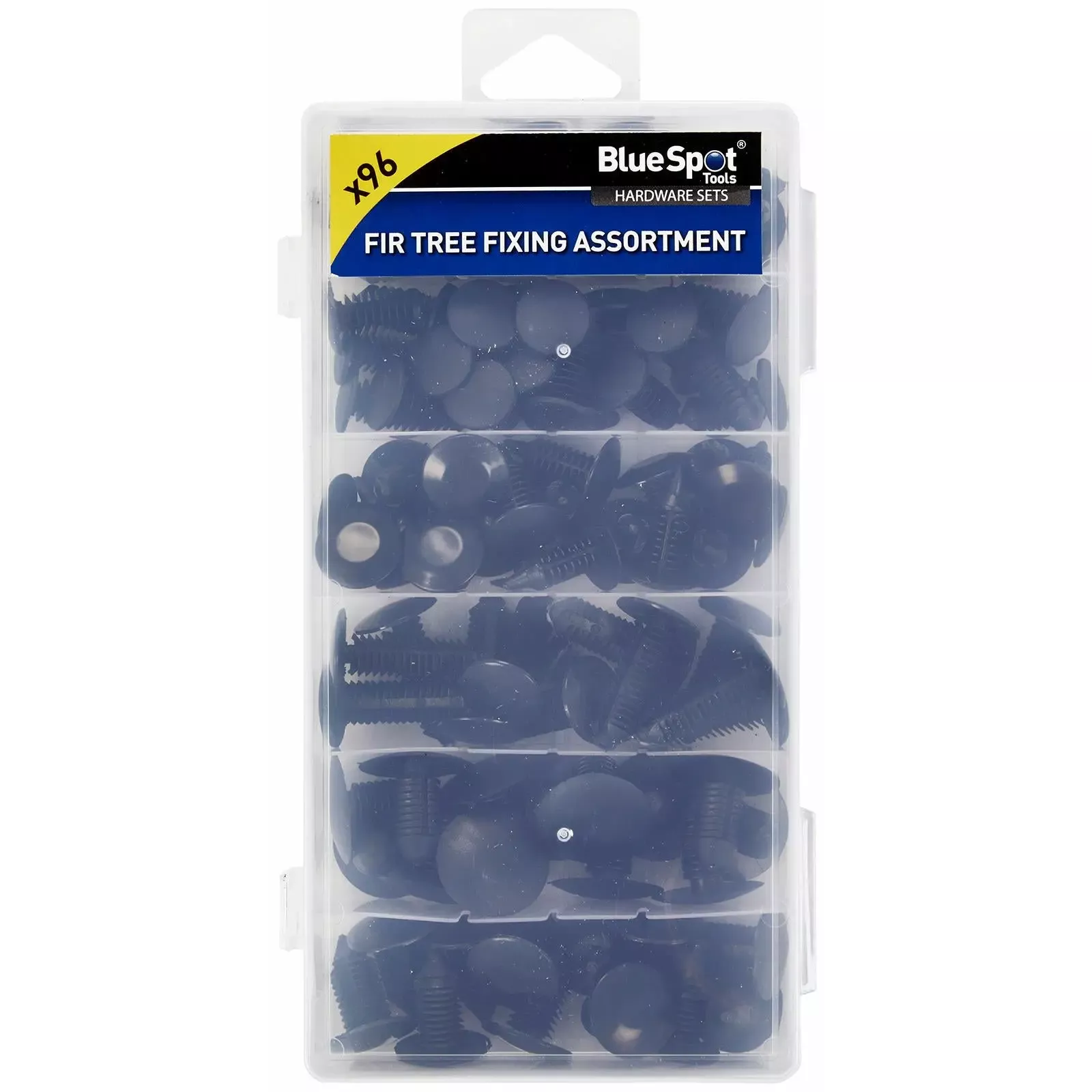 BlueSpot Assorted Fir Tree Fixing Set 96pc
