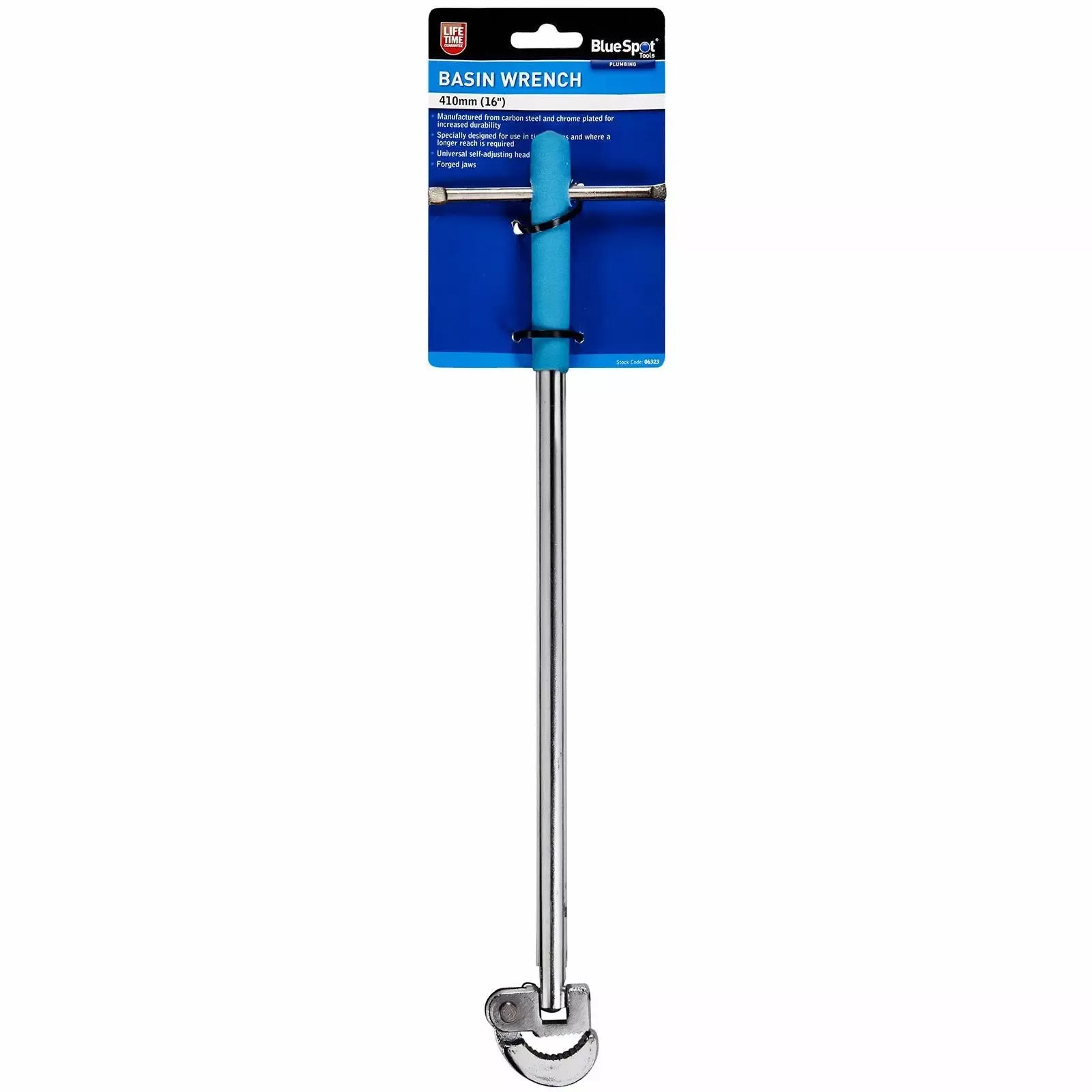 BlueSpot Basin Wrench 410mm (16")