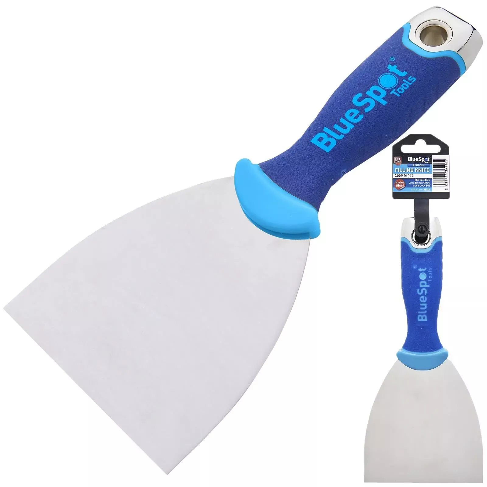 BlueSpot Filling Knife 100mm 4in for Putty Filler