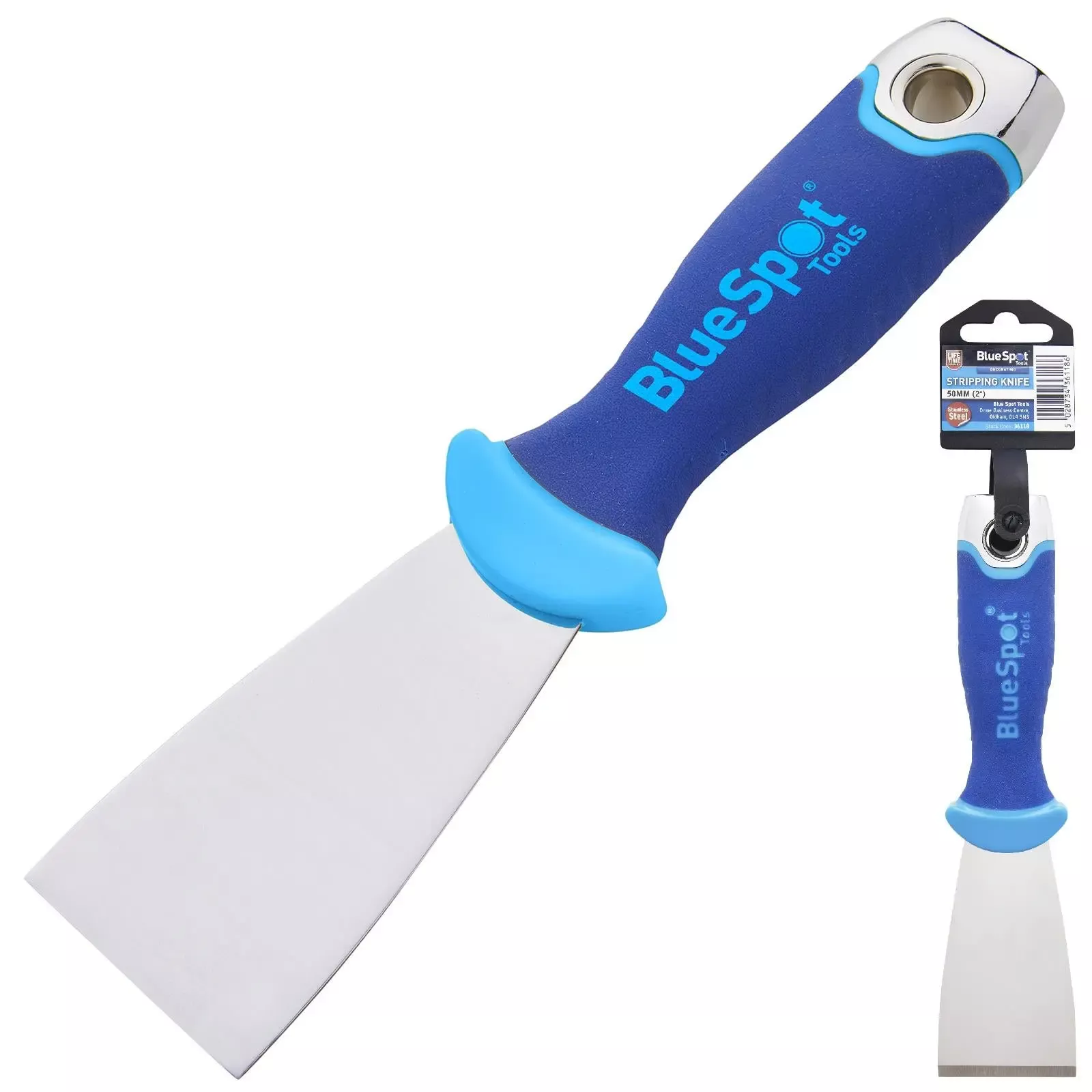 BlueSpot Stripping Knife for Paint Wallpaper 50mm 2in