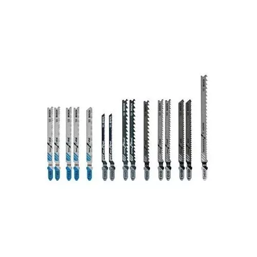 Bosch Jigsaw Blade 15 Piece Set T-Shank T15RC