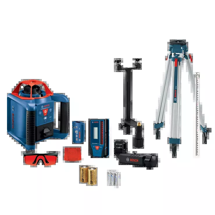 BOSCH REVOLVE900 Self-Leveling Horizontal/Vertical Rotary Laser Kit