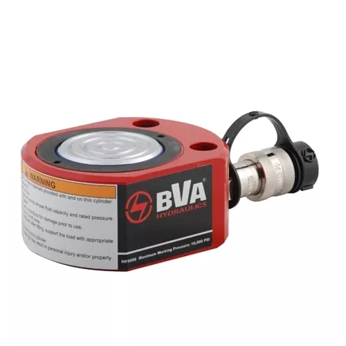 BVA 10 Ton 0.43" Stroke Flat Body Single Acting Hydraulic Cylinder HF1005