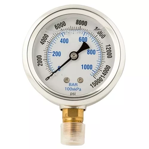 BVA 2-1/2" Face Diameter Liquid Gauge 1/4" NPTF GW2514