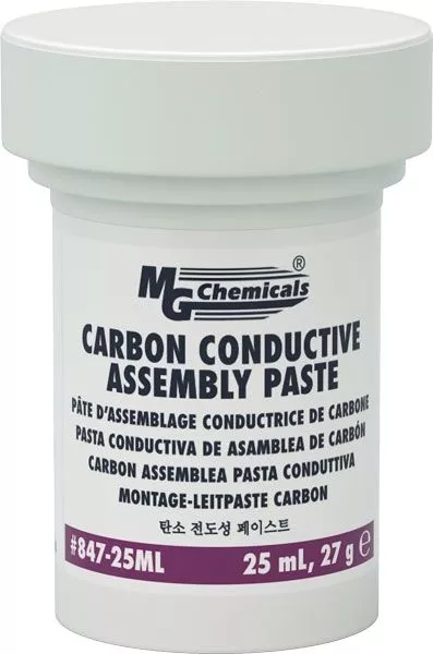 Carbon Conductive Assembly Paste 25 ml (27 g), jar