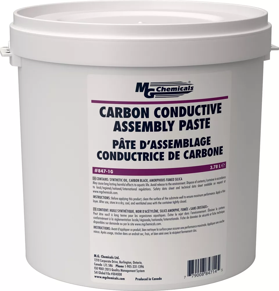 Carbon Conductive Assembly Paste, 3.78 L (8.2 lb), pail
