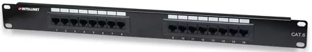 Cat6 Patch Panel 16-Port, UTP, 1U