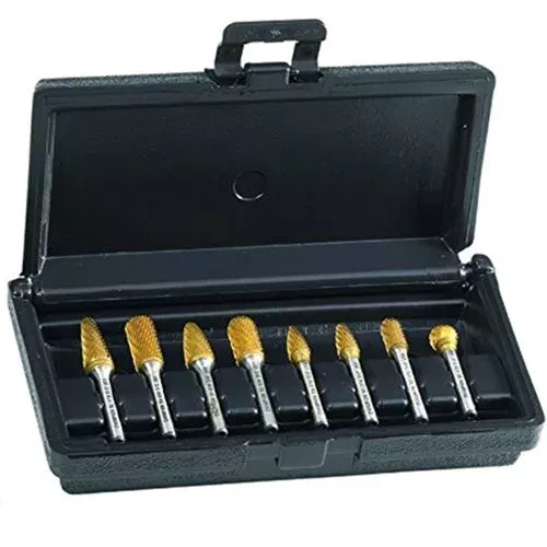 Champion 8 Pc. Titanium Coated Bur Kit BK8P