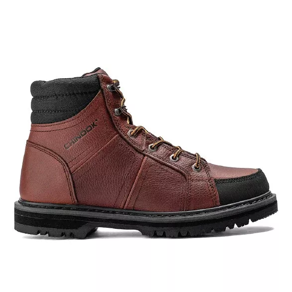 Contractor 6" Soft Toe Leather Work Boot – Brown