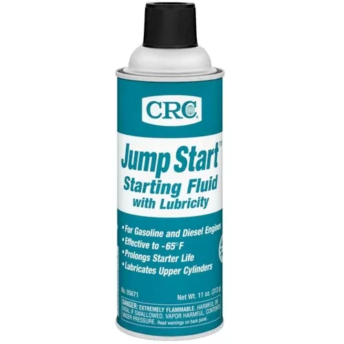 CRC Jump Start 16 oz Starting Fluid with Lubricity (12-Pack) 05671