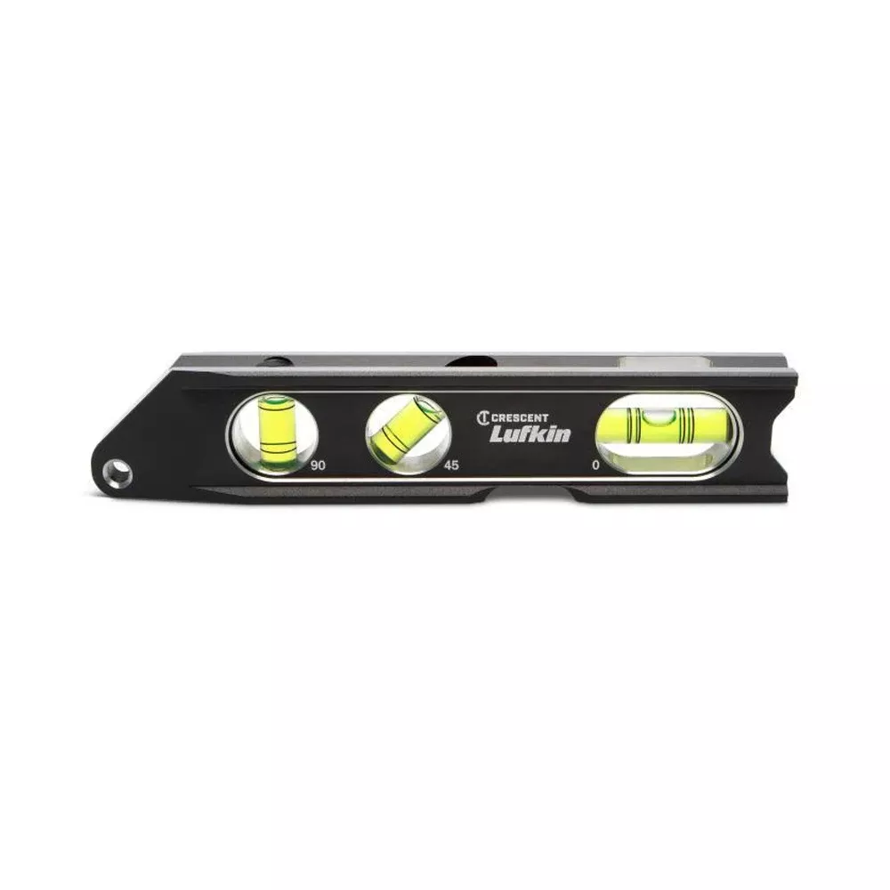 Crescent Billet Level, 15" H x 075" W, Aluminum LBL1100-02