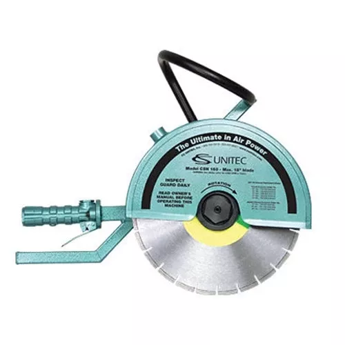 CS Unitec 18" Concrete Saw Pneumatic Hand-held Cut-Off Air CSH 160