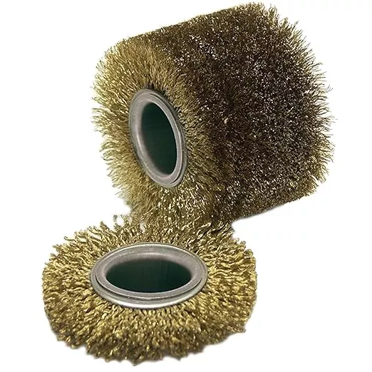 CS Unitec | PTX Steel Stranded Wire Wheels | Metal Grinder Tool Attachment | 4" Diameter x 2-7/8" Wide