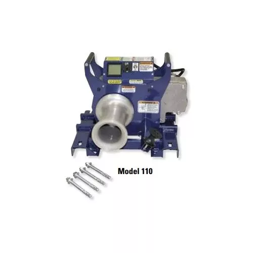Current 10,000 Lb. Two Speed Cable Puller w/ Floor Mount Model 110