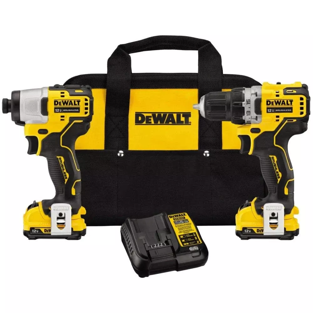 DeWalt 12V MAX Drill/Impact Driver Kit DCK221F2