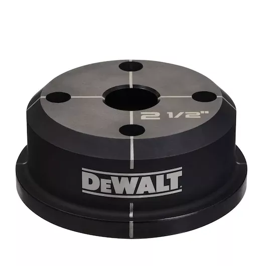 DEWALT 2-1/2 in. Magnetic Knockout Die for Hydraulic Knockout Tool - DCE600212D