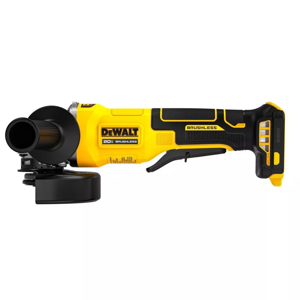 DEWALT 20V MAX Brushless 4-1/2" Paddle Switch Grinder (Tool Only) DCG408B