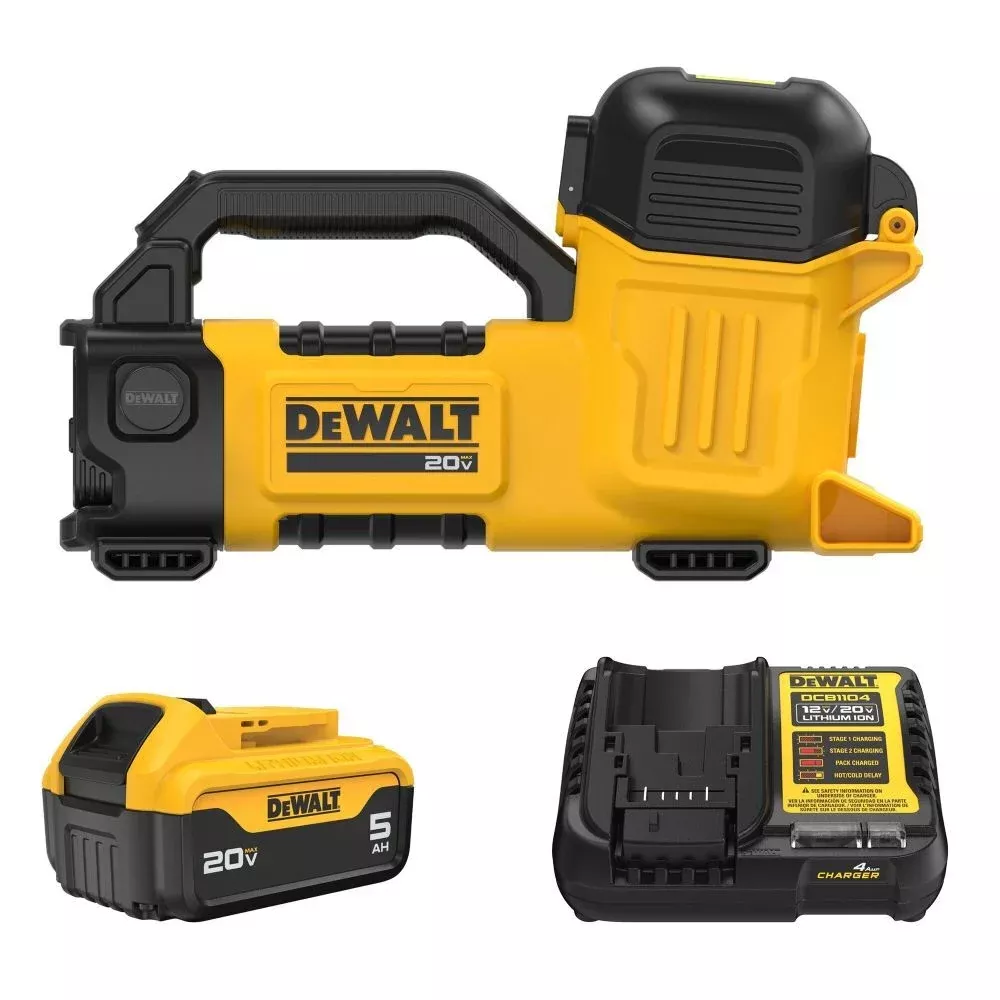 DEWALT 20V MAX* Transfer Pump Kit (5.0Ah) – High-Volume Cordless Fluid Management DCE050P1