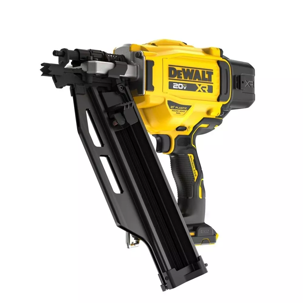 DeWalt 20V MAX XR Brushless Cordless 21 Degree Plastic Collated Framing Nailer (Tool Only) DCN920B