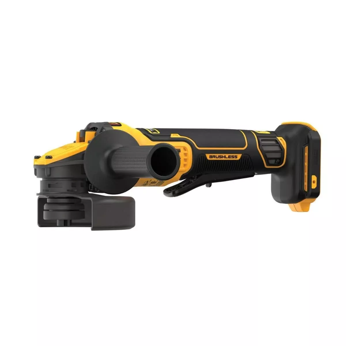 DEWALT DCG416B 20V MAX FlexVOLT Advantage XR Brushless Paddle Switch 5-Inch Small Angle Gringer, Tool Only