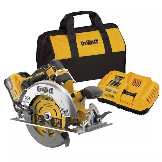 DEWALT DCS590WW1 20V MAX XR Brushless 7-1/4" Circular Saw Kit