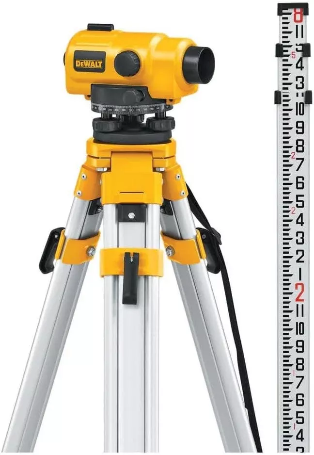 DEWALT DW096PK 26x Magnification Automatic Optical Level Package