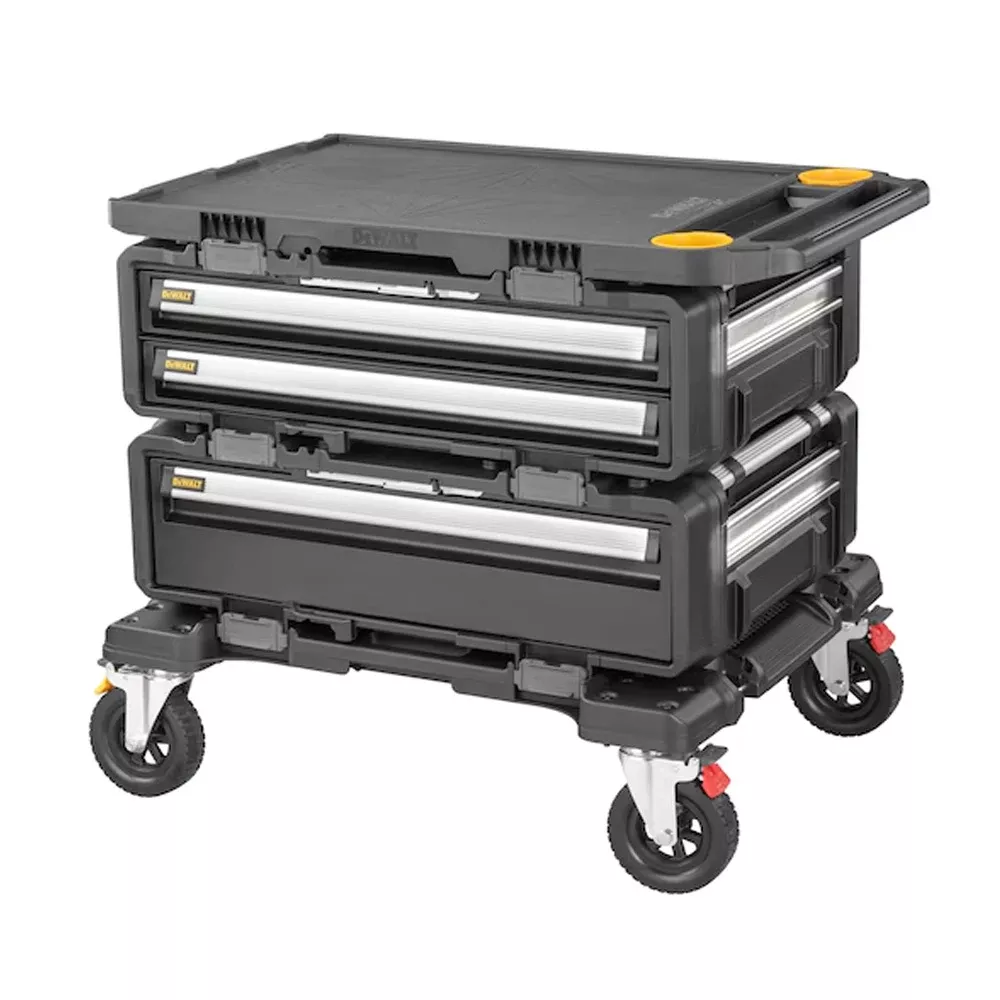 DeWalt DXL ToughSystem 4-in-1 Tower Drawer Work Cart DWST60520