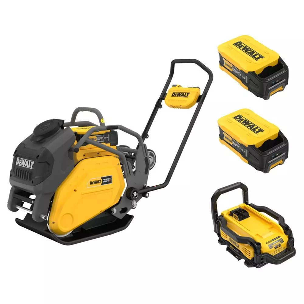 DeWalt POWERSHIFT™ 15kn Plate Compactor Kit DCPS7154AG2