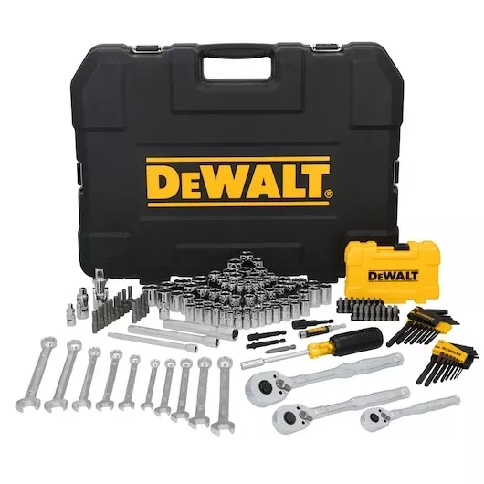 DEWALT TOUGHSERIES 155-Piece 3-Drive Mechanics Tool Set DWMT45411