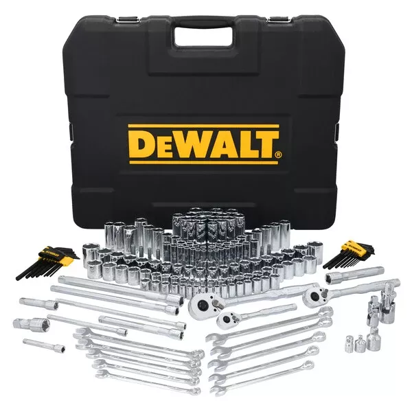 DeWalt TOUGHSERIES 185 pc 3 Drive Mechanics Tool Set DWMT45409